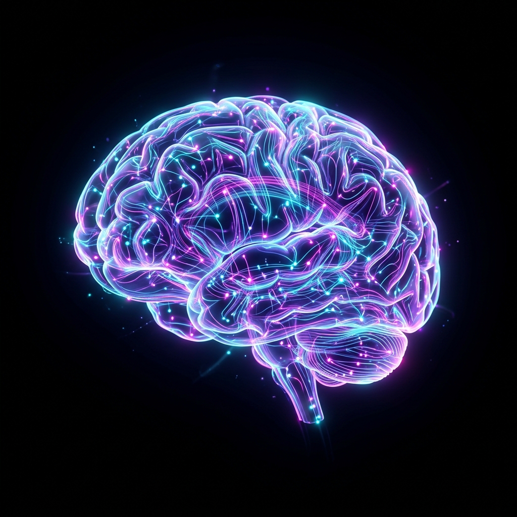 Data & Intelligence 3D Graphic