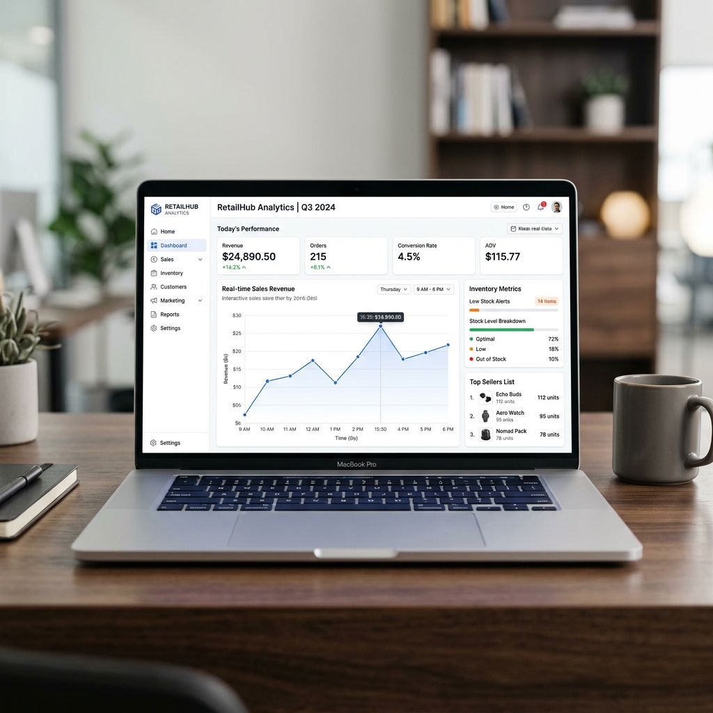 Omnichannel Headless Commerce Desktop Enterprise UI