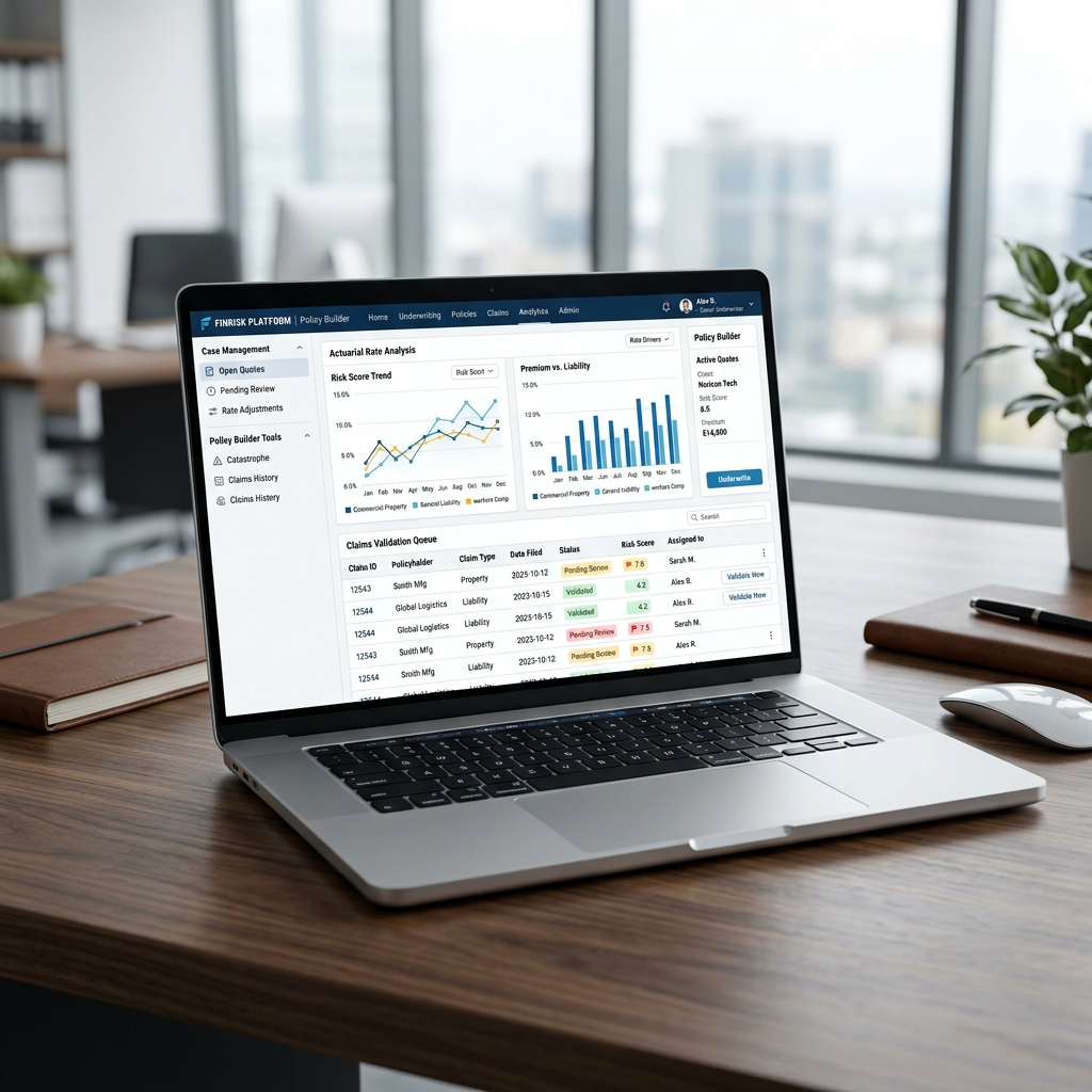 Automated Claims Validation Engine Desktop Enterprise UI